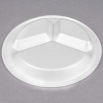 Dĩa xốp D1A 3 ngăn